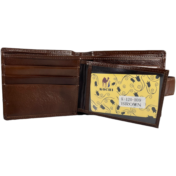 Мужской кошелек из натуральной кожи, тип 