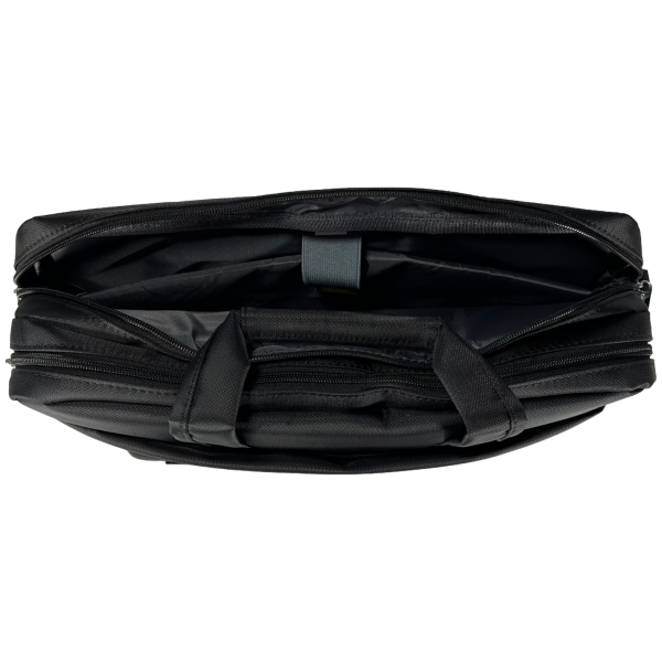 Комфортная сумка для ноутбука на пять отделений, черная