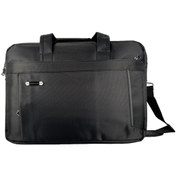 Комфортная сумка для ноутбука на пять отделений, черная Комфортная сумка для ноутбука на пять отделений, черная
