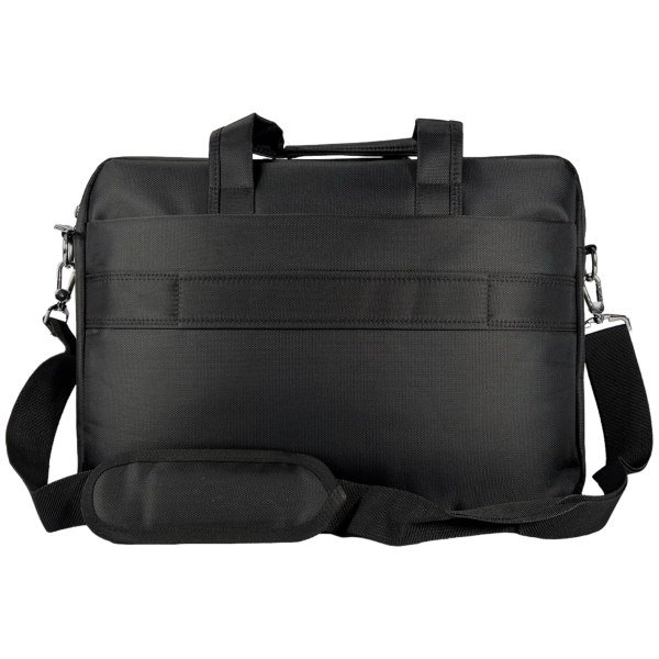 Комфортная сумка для ноутбука на пять отделений, черная