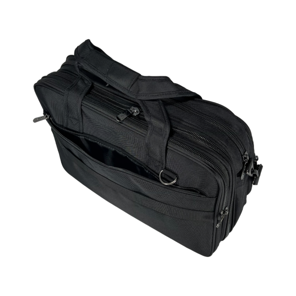 Универсальная сумка для ноутбука на шесть отделений, черная Универсальная сумка для ноутбука на шесть отделений, черная
