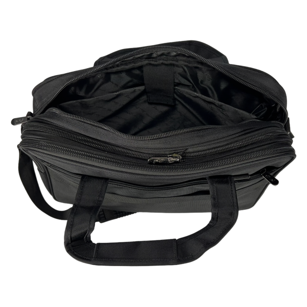 Универсальная сумка для ноутбука на шесть отделений, черная Универсальная сумка для ноутбука на шесть отделений, черная