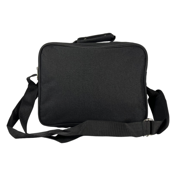 Сумка через плечо на пять отделений оптимального размера, 15 л, черная Сумка через плечо на пять отделений оптимального размера, 15 л, черная