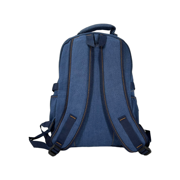 Брезентовий рюкзак, 20 л, міцний, зносостійкий, водовідштовхуюча тканина, колір синій Брезентовий рюкзак, 20 л, міцний, зносостійкий, водовідштовхуюча тканина, колір синій