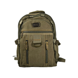 Брезентовый рюкзак, 15 л, практичный, крепкий, цвет хаки