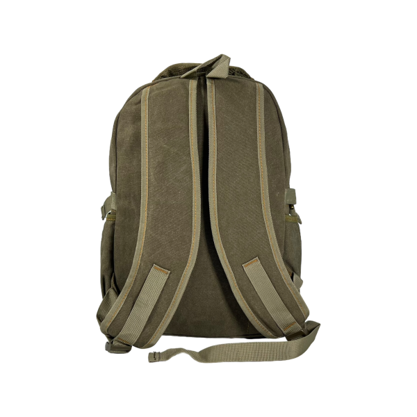 Брезентовый рюкзак, 15 л, крепкий, износостойкий, водоотталкивающая ткань, цвет хаки