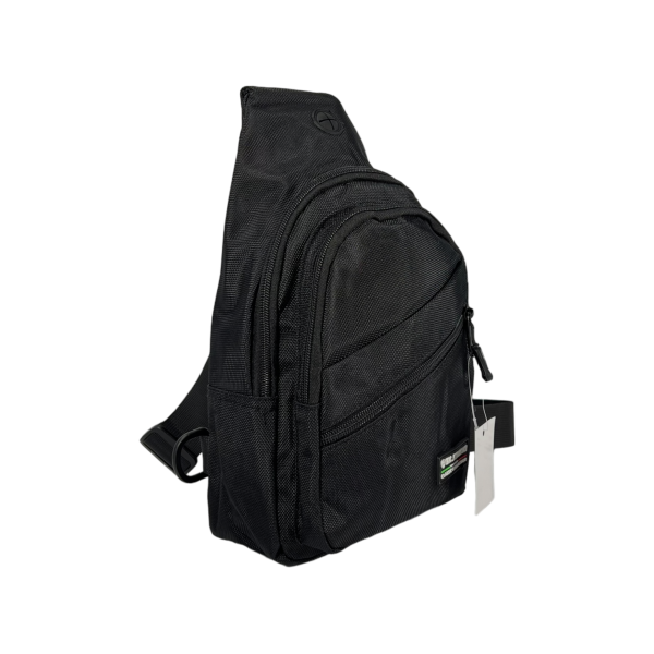 Спортивная сумка-слинг на четыре отделения, 4 л, черная Спортивная сумка-слинг на четыре отделения, 4 л, черная