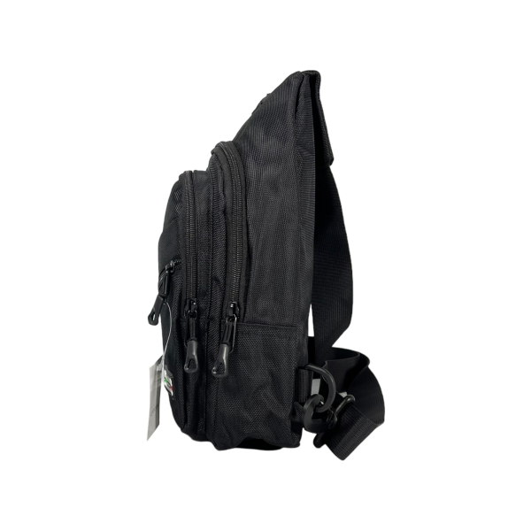 Спортивная сумка-слинг на четыре отделения, 4 л, черная Спортивная сумка-слинг на четыре отделения, 4 л, черная