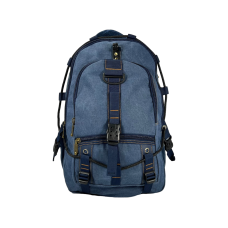 Брезентовий рюкзак, 30 л, практичний, міцний, колір синій