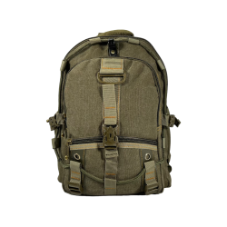 Брезентовый рюкзак, 20 л, практичный, крепкий, цвет хаки
