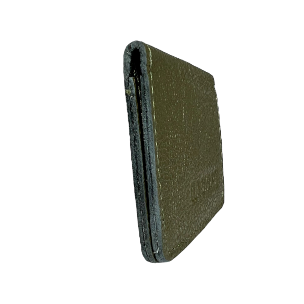 Обложка для ID-паспорта BagWay, ручная работа из натуральной кожи, зеленая