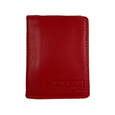 Обложка для автодокументов старого образца BagWay, ручная работа, красная