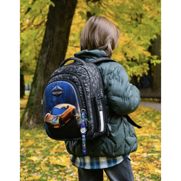 Шкільний рюкзак Sky Name (Winner) для хлопчиків 1-4 клас, водовідштовхувальна тканина, принт Машина Шкільний рюкзак Sky Name (Winner) для хлопчиків 1-4 клас, водовідштовхувальна тканина, принт Машина