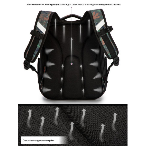 Шкільний рюкзак Sky Name (Winner) для хлопчиків 1-4 клас, водовідштовхувальна тканина, принт Динозавр Шкільний рюкзак Sky Name (Winner) для хлопчиків 1-4 клас, водовідштовхувальна тканина, принт Динозавр