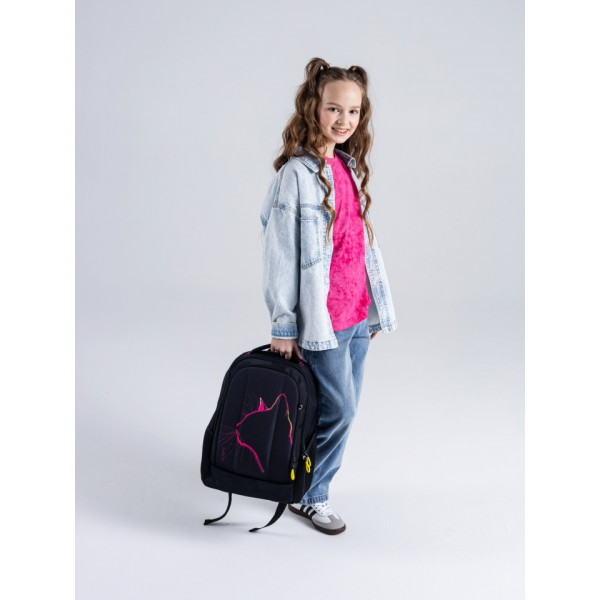 Школьный рюкзак для подростков, 2 отделения, пенал в комплекте Школьный рюкзак для подростков, 2 отделения, пенал в комплекте