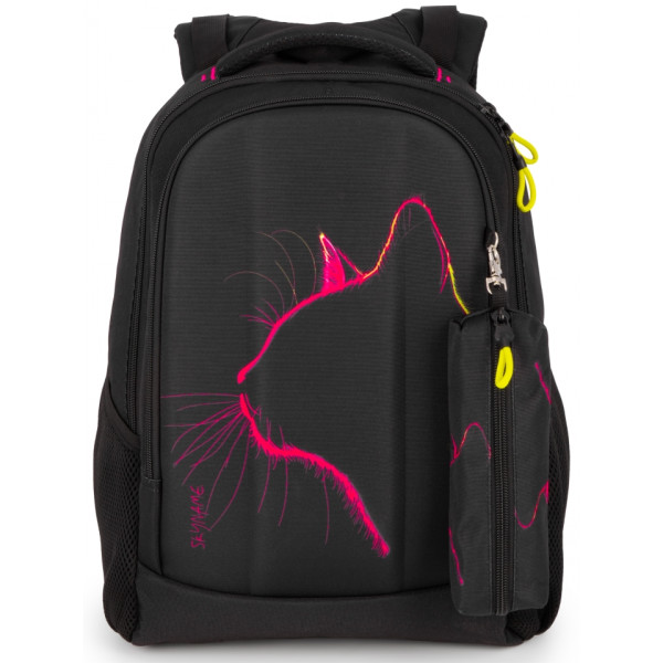 Школьный рюкзак для подростков, 2 отделения, пенал в комплекте Школьный рюкзак для подростков, 2 отделения, пенал в комплекте