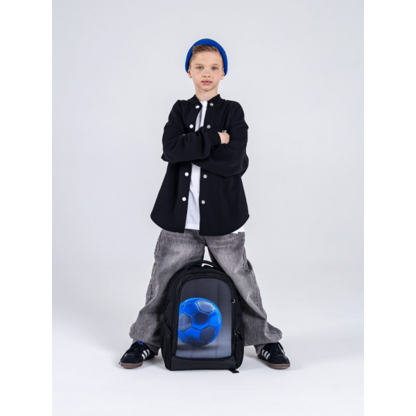 Школьный рюкзак Winner /SkyName для подростков, пенал в комплекте, принт Мяч Школьный рюкзак Winner /SkyName для подростков, пенал в комплекте, принт Мяч