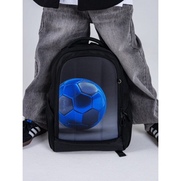 Школьный рюкзак Winner /SkyName для подростков, пенал в комплекте, принт Мяч Школьный рюкзак Winner /SkyName для подростков, пенал в комплекте, принт Мяч