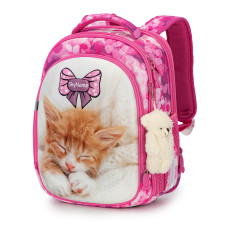 Школьный ранец Winner One/SkyName на три отделения 6032 розовый