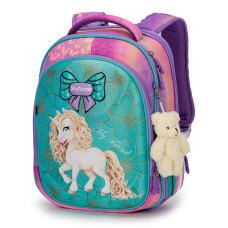 Школьный ранец Winner One/Sky Name на три отделения, разноцветный