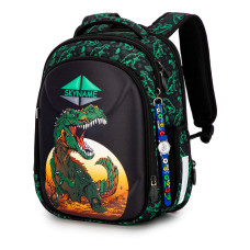 Школьный ранец Winner One/Sky Name на два отделения, черный