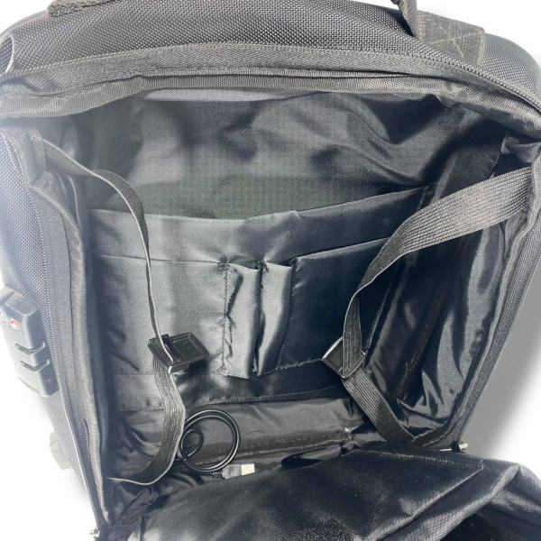 Міський водовідштовхувальний рюкзак з кодовим замком для ноутбука та документів A4