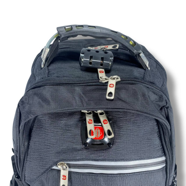 Міський рюкзак з кодовим замком водовідштовхувальний 30 л об'єму та відділення для ноутбука до 15"