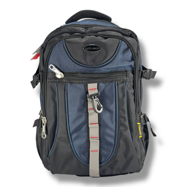 Універсальний рюкзак для міста та навчання, місткий та зручний, синій