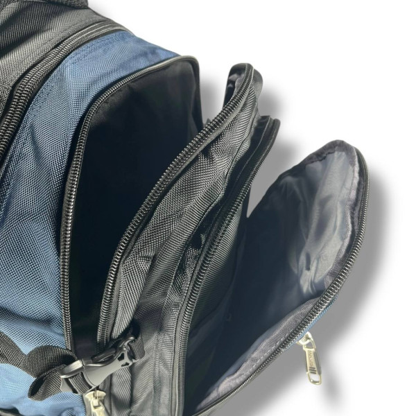 Універсальний рюкзак для міста та навчання, місткий та зручний, синій Універсальний рюкзак для міста та навчання, місткий та зручний, синій