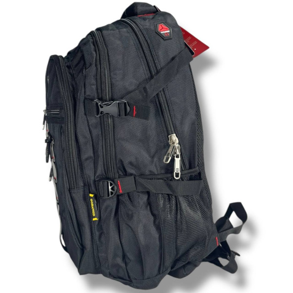 Универсальный рюкзак для города и обучения, вместительный и удобный, черный