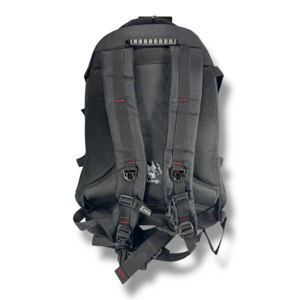 Универсальный рюкзак для города и обучения, вместительный и удобный, черный