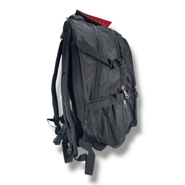 Универсальный рюкзак для города и обучения, вместительный и удобный, черный