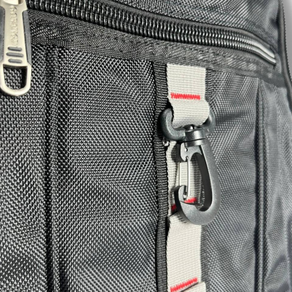 Универсальный рюкзак для города и обучения, вместительный и удобный, черный