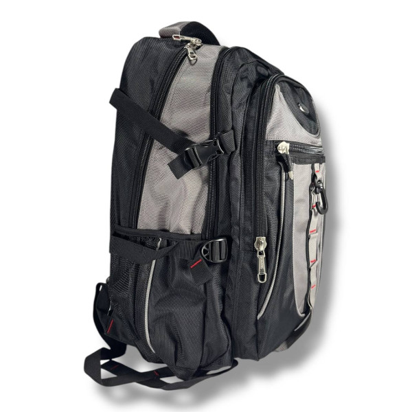 Універсальний рюкзак для міста та навчання, місткий та зручний, сірий Універсальний рюкзак для міста та навчання, місткий та зручний, сірий