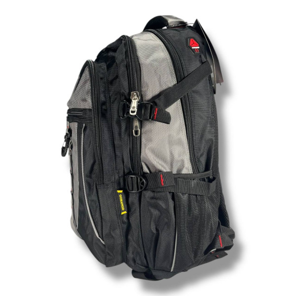 Універсальний рюкзак для міста та навчання, місткий та зручний, сірий Універсальний рюкзак для міста та навчання, місткий та зручний, сірий