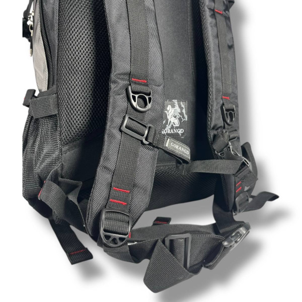 Універсальний рюкзак для міста та навчання, місткий та зручний, сірий Універсальний рюкзак для міста та навчання, місткий та зручний, сірий