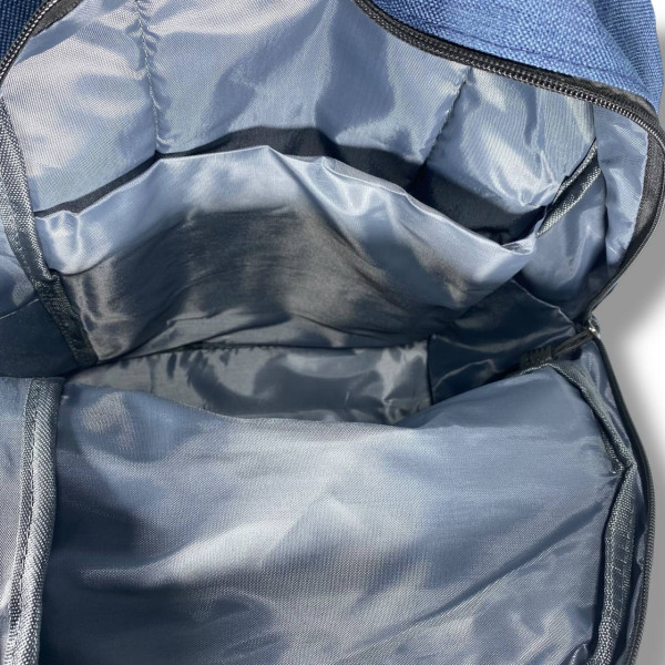 Міський рюкзак водовідштовхувальний з кишенею для ноутбука до 15.6 синього кольору