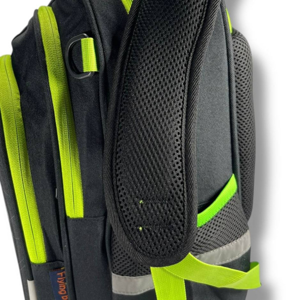 Шкільний рюкзак для хлопчика з принтом М'ячик, каркасний та місткий, 22 л