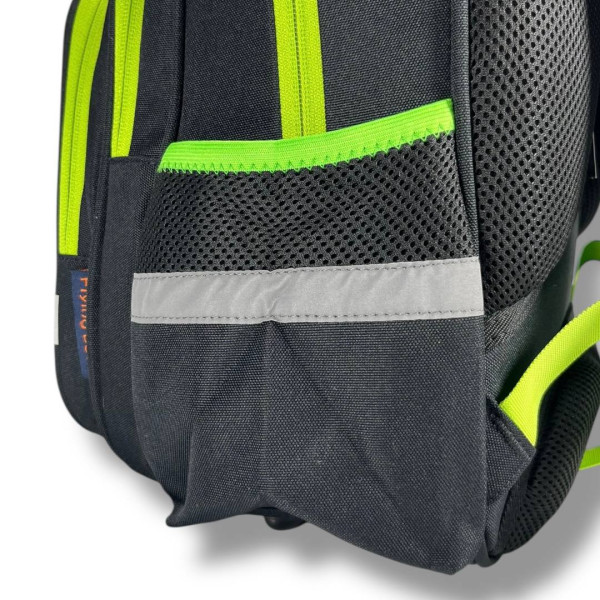 Шкільний рюкзак для хлопчика з принтом М'ячик, каркасний та місткий, 22 л