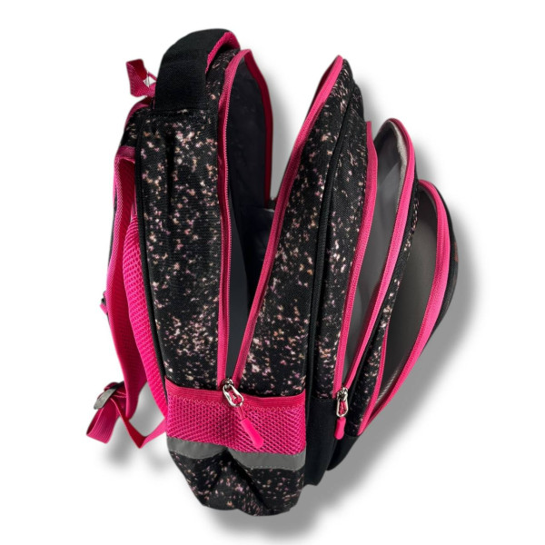 Школьный рюкзак для девочки с принтом Бабочки, каркасный и вместительный, 22 л Школьный рюкзак для девочки с принтом Бабочки, каркасный и вместительный, 22 л