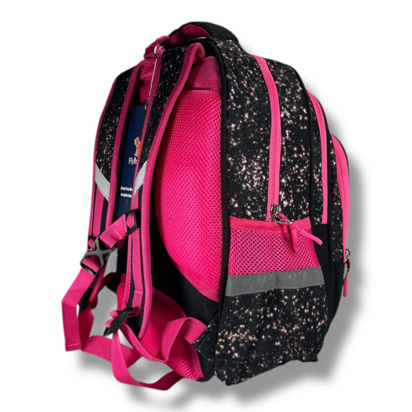 Школьный рюкзак для девочки с принтом Бабочки, каркасный и вместительный, 22 л Школьный рюкзак для девочки с принтом Бабочки, каркасный и вместительный, 22 л