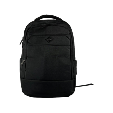 Міський рюкзак, 20 л, чорний, 3 відділа, бокові кишені