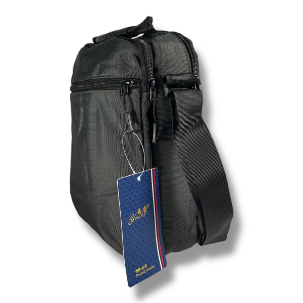 Стильная и удобная мужская сумка через плечо, серая, 4 л Стильная и удобная мужская сумка через плечо, серая, 4 л