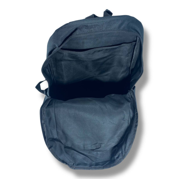 Міський рюкзак водовідштовхувальний чорний з принтом наса є відділення для ноутбука (до 15.4")