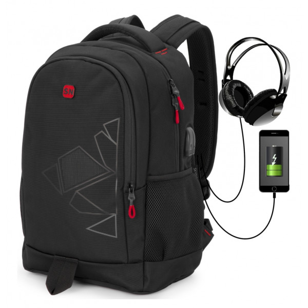 Шкільний рюкзак Winner/SkyName з USB-слотом для підлітків Шкільний рюкзак Winner/SkyName з USB-слотом для підлітків