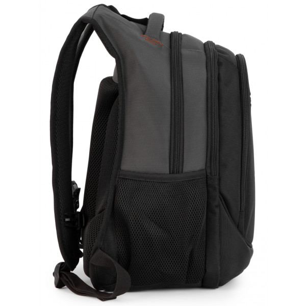 Шкільний рюкзак Sky Name (Winner) для хлопчиків, на 3 відділення, ортопедична спинка, чорний з сірим Шкільний рюкзак Sky Name (Winner) для хлопчиків, на 3 відділення, ортопедична спинка, чорний з сірим