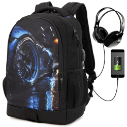 Стильный школьный рюкзак для мальчиков от производителя SkyName/Winner Стильный школьный рюкзак для мальчиков от производителя SkyName/Winner