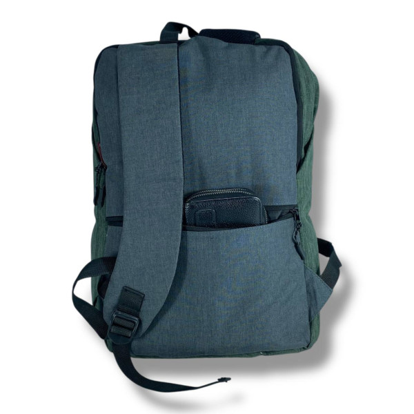 Рюкзак міський 20 л, 1 відділення, внутрішня кишеня, задня кишеня, зелений Рюкзак міський 20 л, 1 відділення, внутрішня кишеня, задня кишеня, зелений