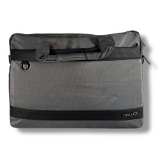 Вместительная и стильная сумка с карманом для ноутбука, серая, 7 л