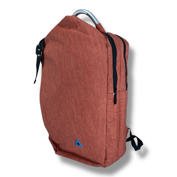 Міський рюкзак з водовідштовхувальним покриттям теракотовий колір